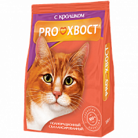 Сухой корм для кошек ПроХвост "Кролик", 350 г