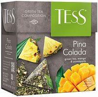 Чай зеленый TESS Pina Colada 20 пирамидок