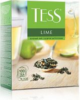 Чай зеленый TESS Lime 100 пакетиков