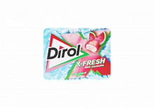 Жевательная резинка Dirol X-FRESH, арбуз, 16 г